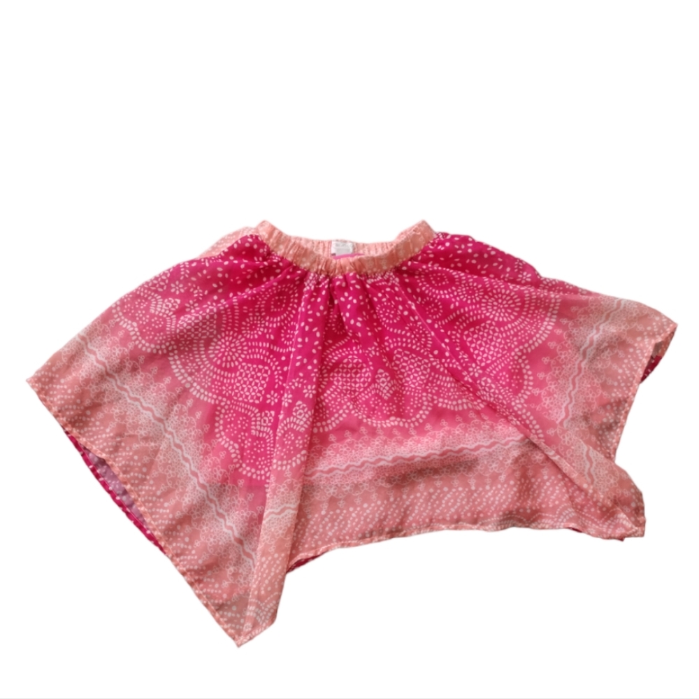 Est 1989  Place Girl Beautiful Bright Pink Skirt Pixie Boho cottage core Flowy